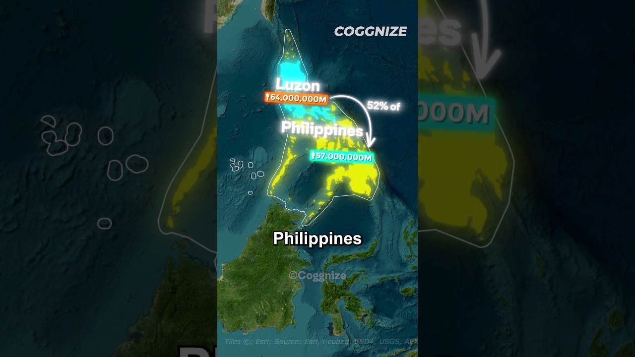 How BIG is The Philippines? #shorts