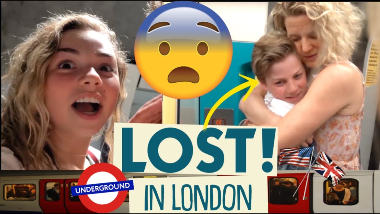 It's Losing Ryan in London 😨 *our train left without him*  | Spring Break in England