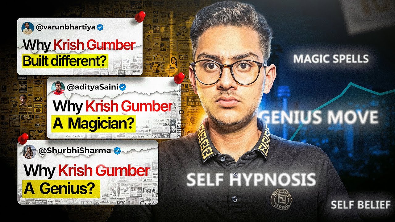 Why Krish Gumber is Built Different | Self Hypnosis, Magic Spells, Mindset & Trading Success