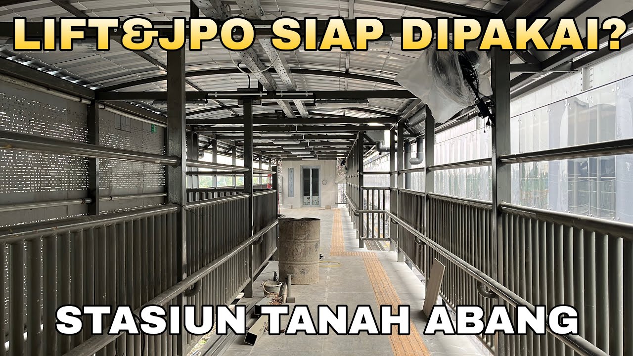 Update Pekerjaan Penyempurnaan Peningkatan Stasiun Tanah Abang Tahap 1 (21 Februari 2026) 