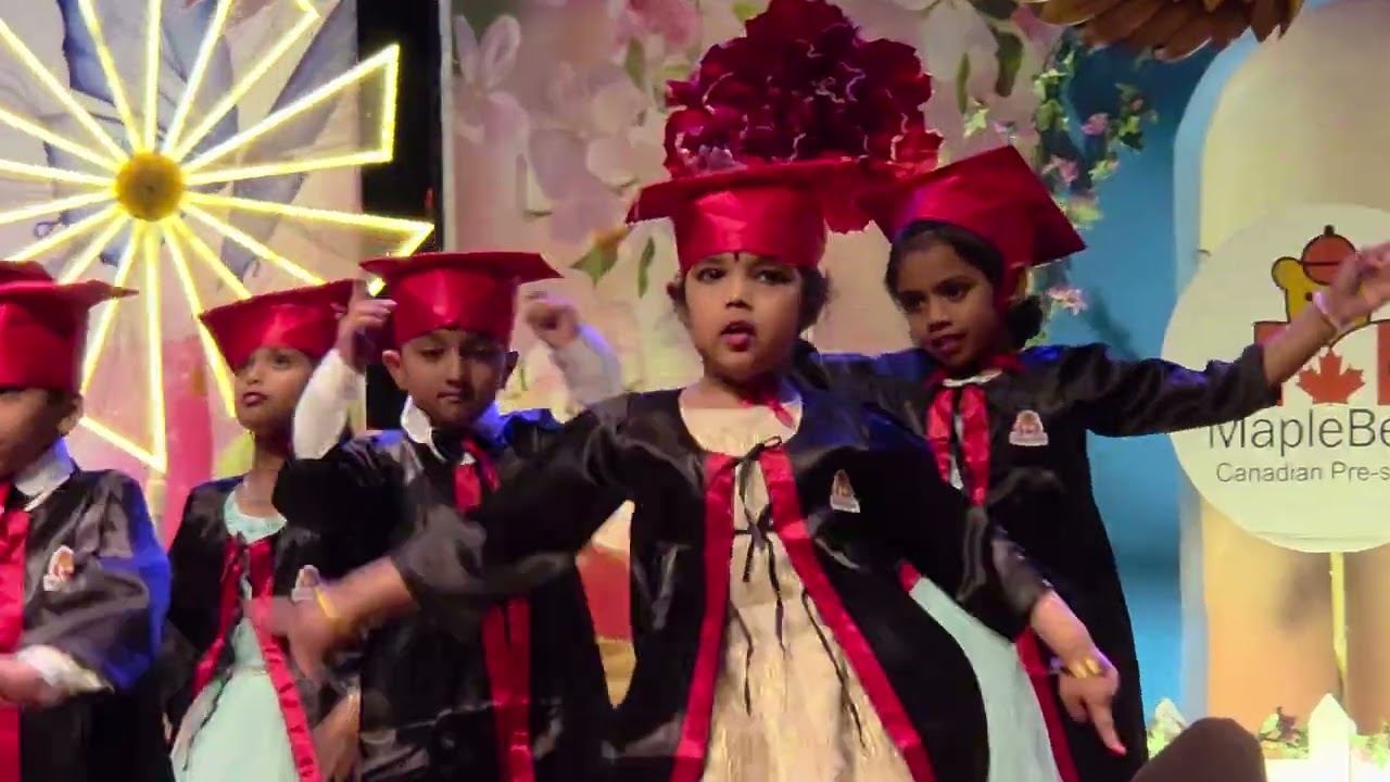 Annual Day Celebration | MapleBear Canadian Preschool | Graduation Ceremony Dance Performance