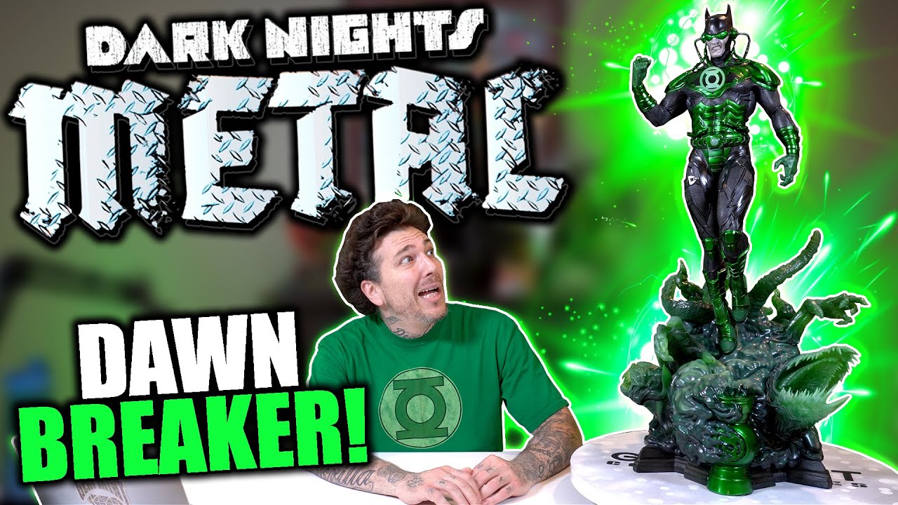 DawnBreaker Dark Nights Metal 1/3 Scale Statue Unboxing & Review | Prime 1 Studio