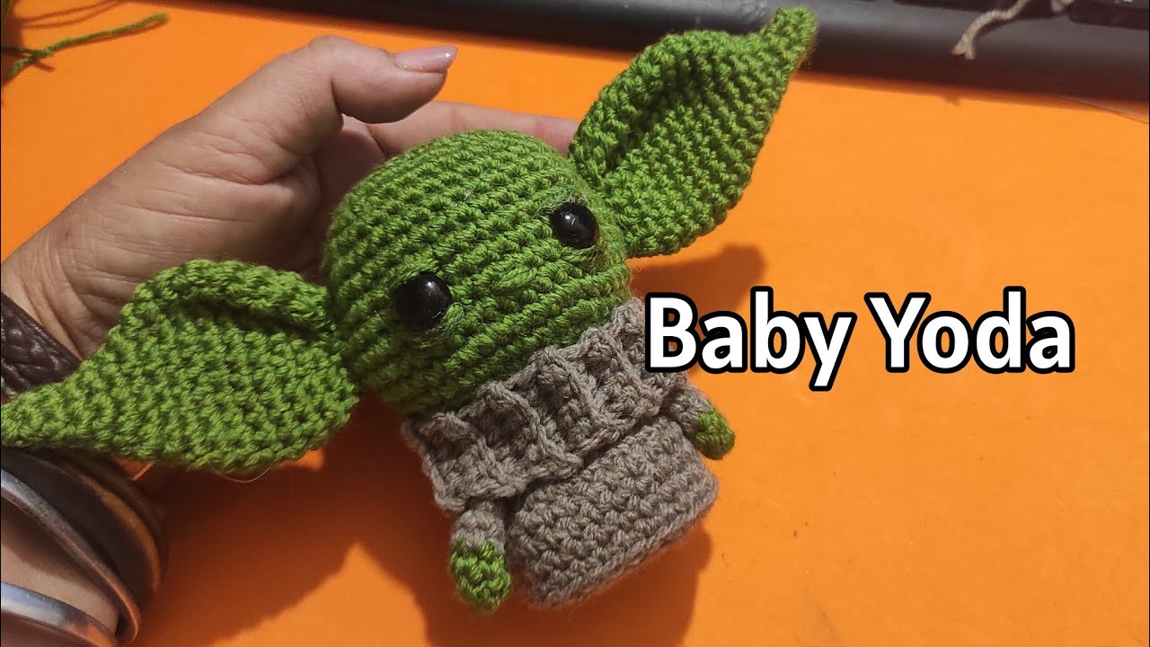 Baby Yoda amigurumi PERSONAGGI/CARTONI ANIMATI amigurumi Grogu Baby Yoda Amigurumi Tutorial