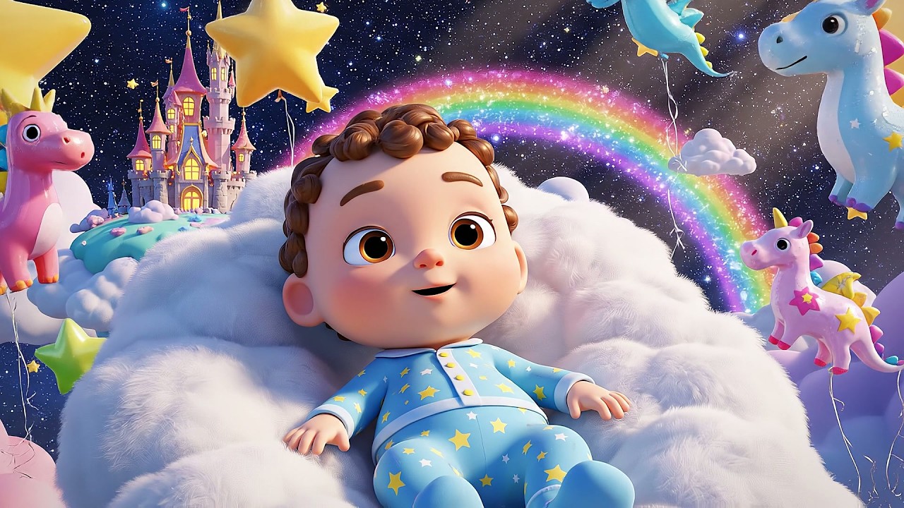 Rock a Bye Baby Dream Cloud Ride | Lullaby for Babies & Bedtime Songs