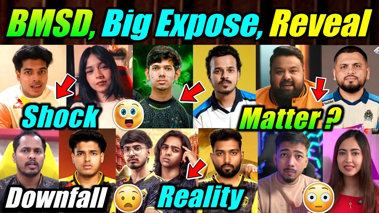 BMSD, Shocking Expose 🤯 Godl Downfall ? Punk Reveal 😳 Sid, Goldy Bhai Reply 😮 News, Matter