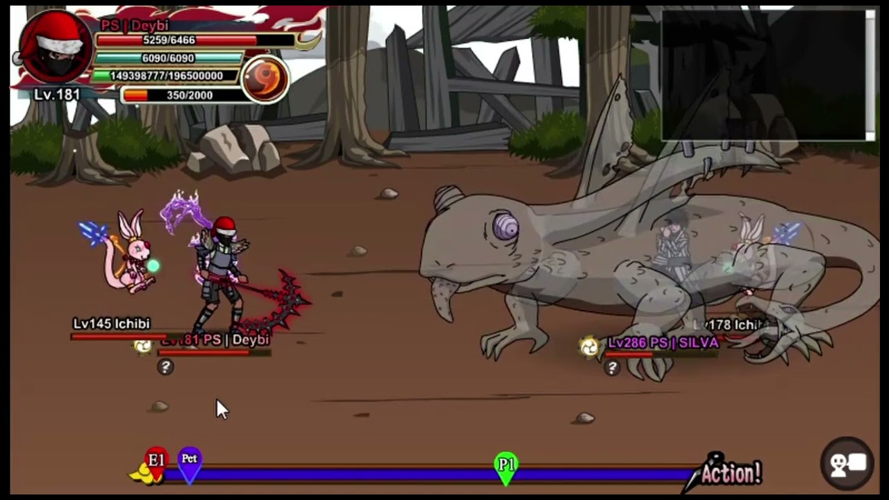Magma Vs Magma (PVP) friendly - Shinobi Warfare