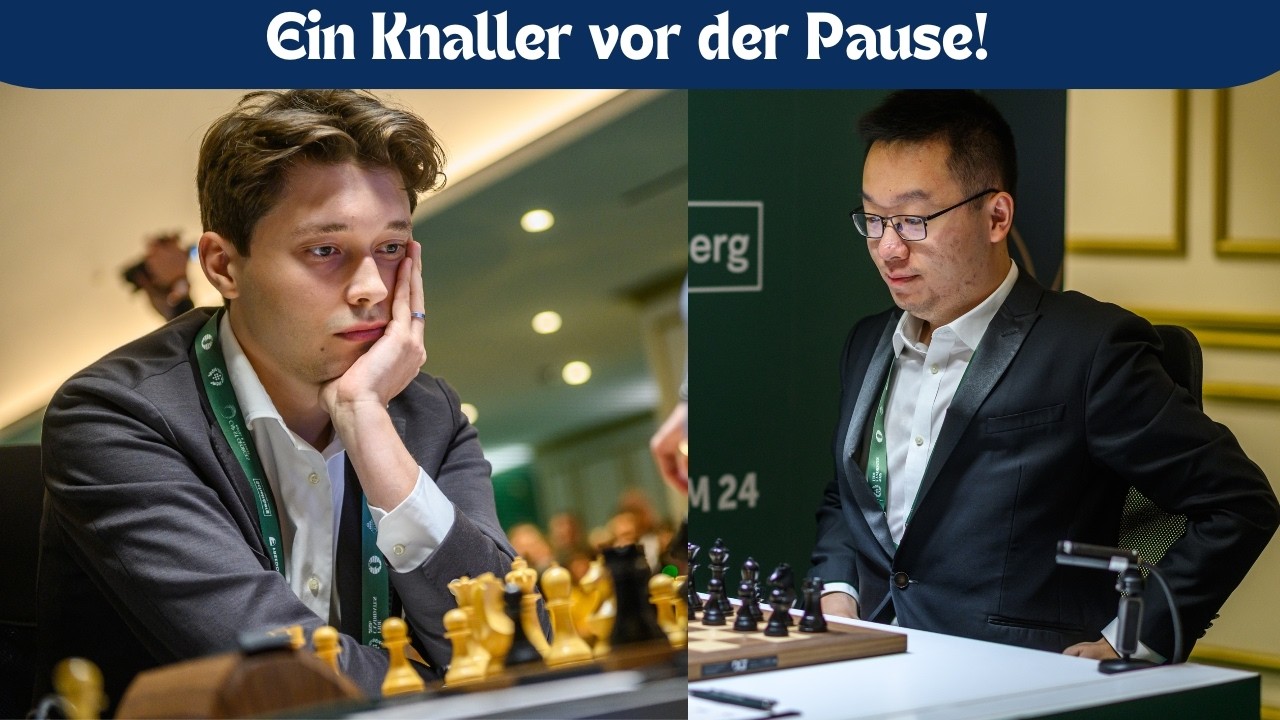 Noch ein Kracher vor der Pause! | Esipenko vs. Wei