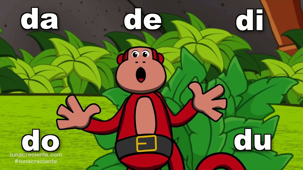 ¿Un Mono Que Habla? da de di do du  Aprendamos a Leer con El Mono Sílabo