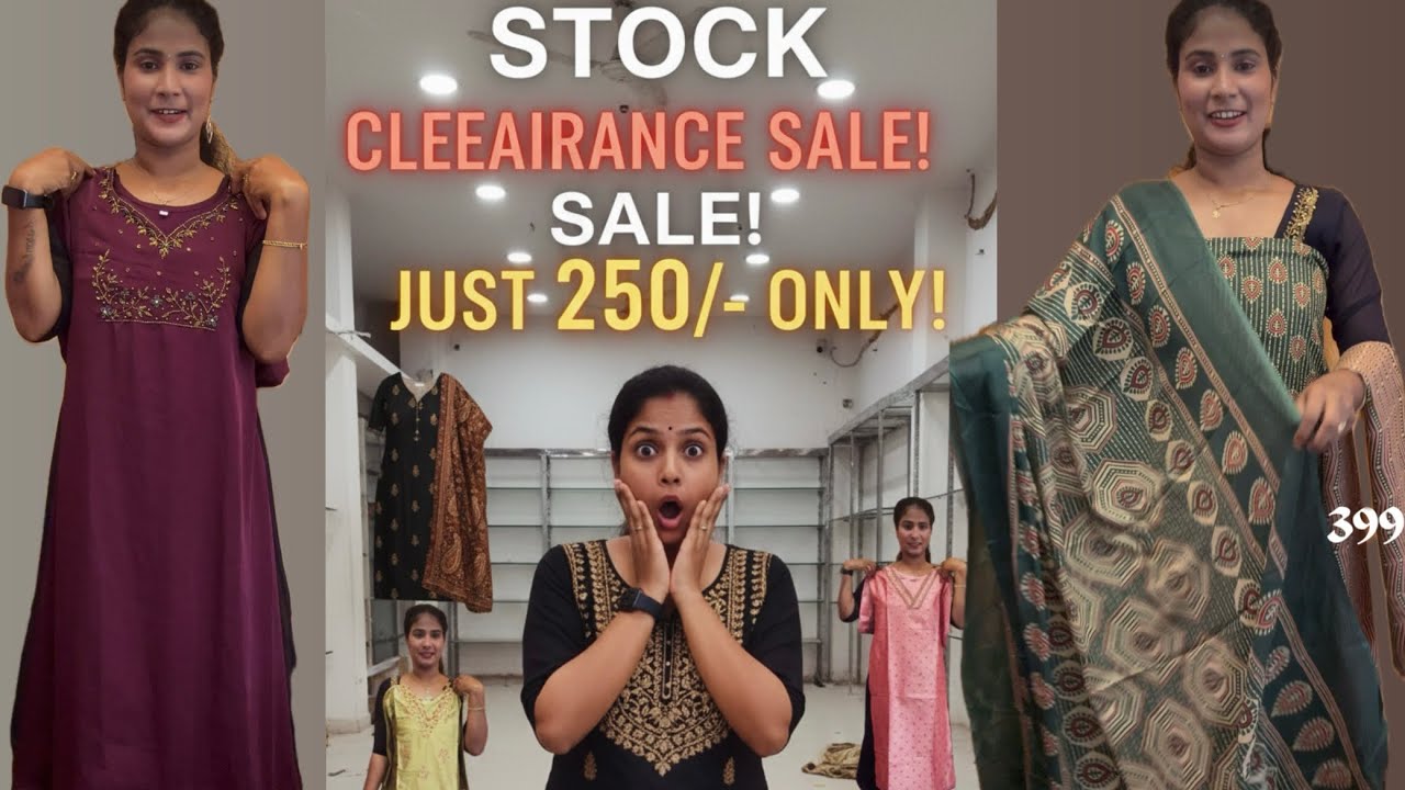 ⭕️സ്റ്റോക്ക് ക്ലിയറൻസ് സെയിൽ‼️Best price250/- #video #free #കേരളം 