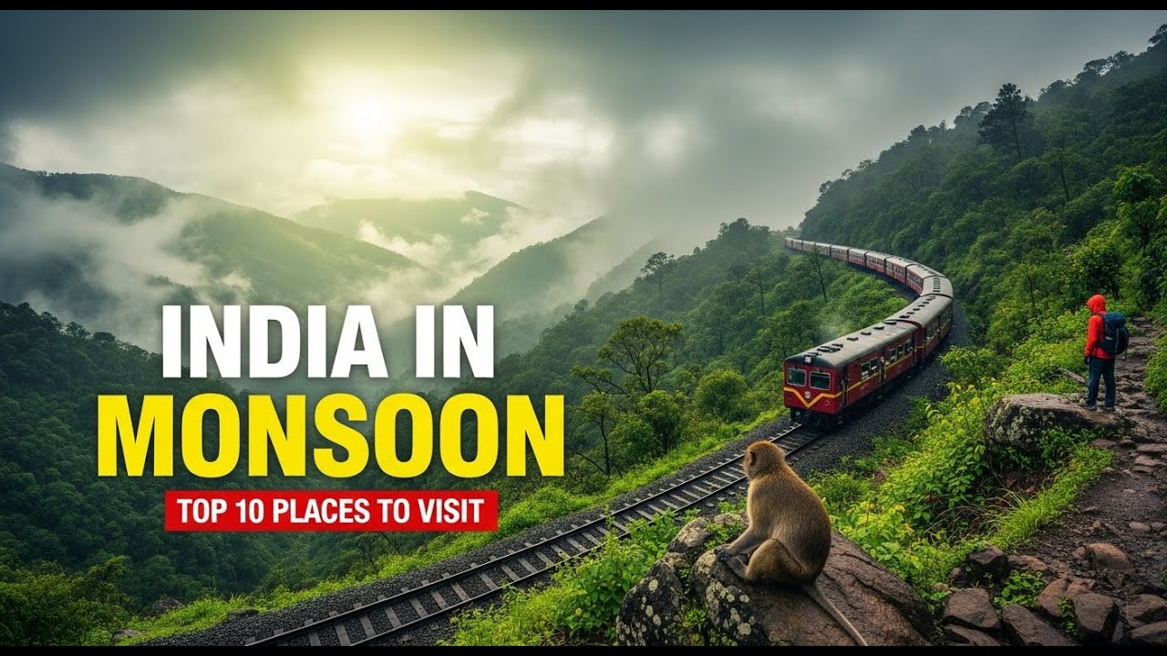 Top 10 Monsoon Destinations in India | Rainy Season Travel Guide