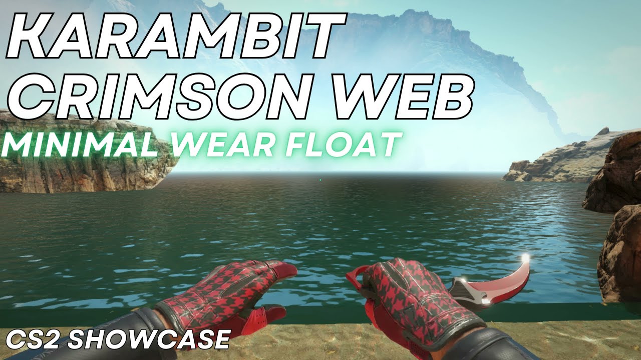Karambit Crimson Web (Minimal Wear) | CS2 Skin Showcase #1493