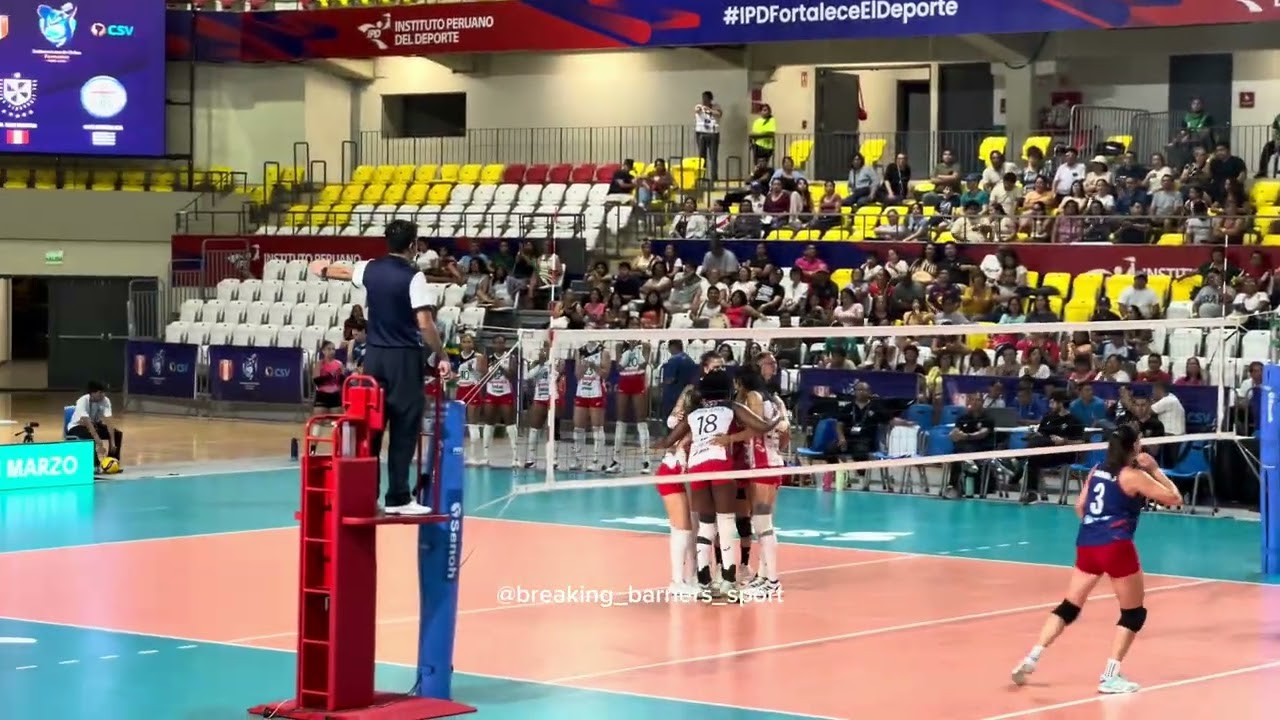 UNIVERSIDAD SAN MART&Iacute;N 🇵🇪 3-0 BANCO REP&Uacute;BLICA 🇺🇾 🏐 Dominio total | Sudamericano 2026