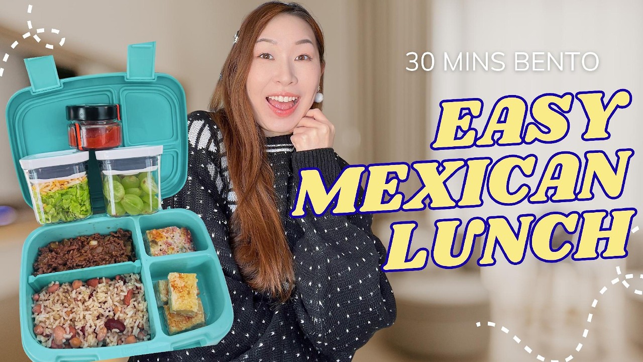 30-Min Chipotle Inspired High-Protein Bento You’ll Actually Eat 🍱