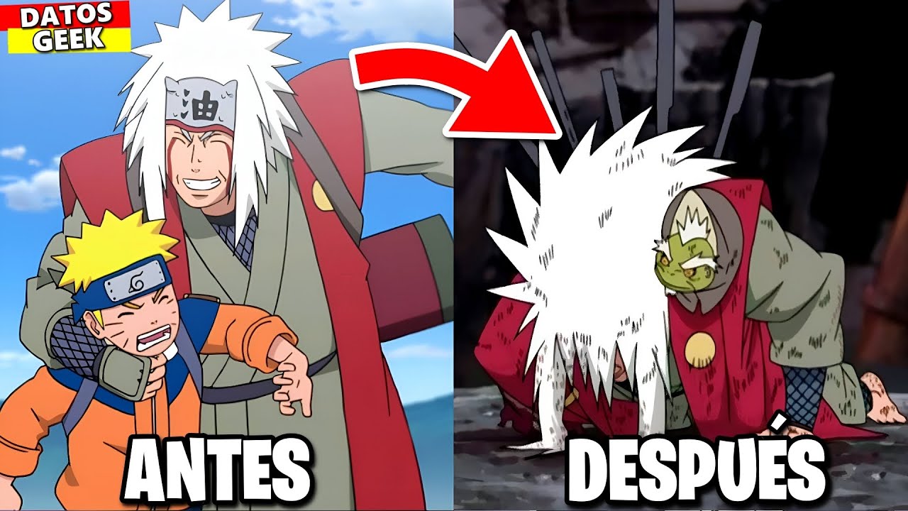 🍥 La HISTORIA de JIRAIYA | La VIDA de el NINJA que FRACASÓ | Anime Naruto Shippuden