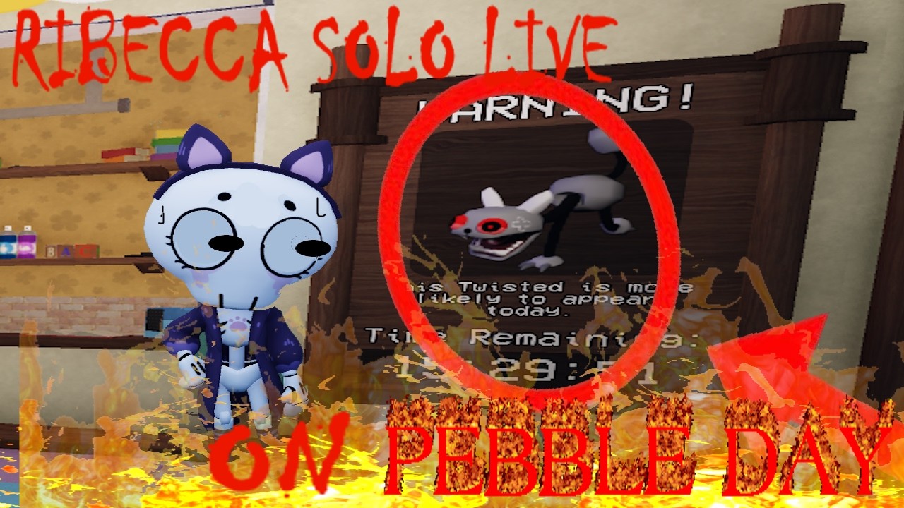 RIBECCA SOLO ON PEBBLE DAY!!!