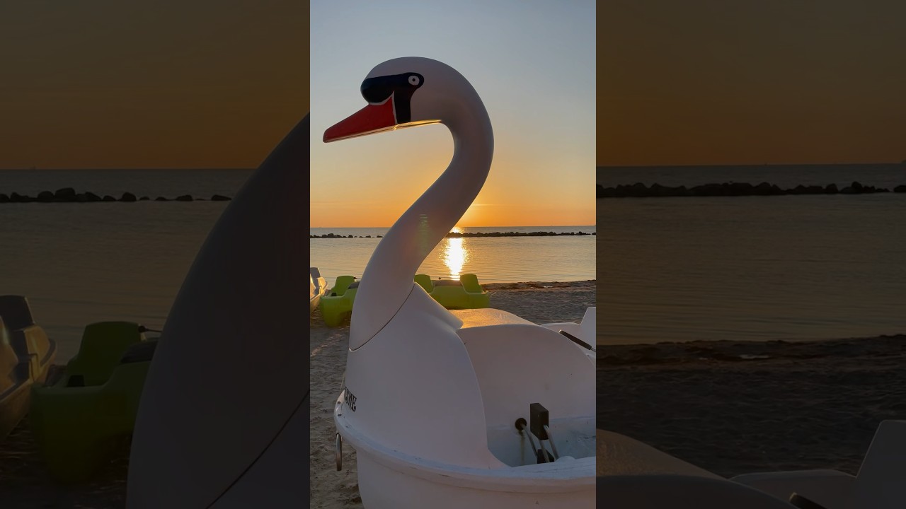 Sonnenaufgang in Kiel Schilksee an Kieler F&ouml;rde