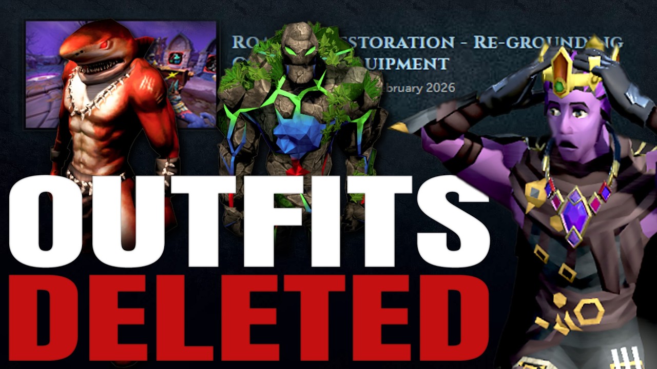 RuneScape is DELETING YOUR OUTFITS!