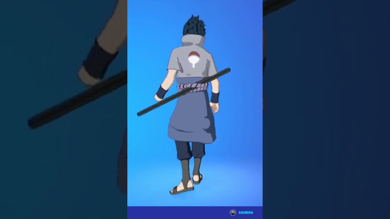 SASUKE - SASUKE SKIN Showcase with All my Fortnite Dances & Emotes! (Fortnite x Naruto)