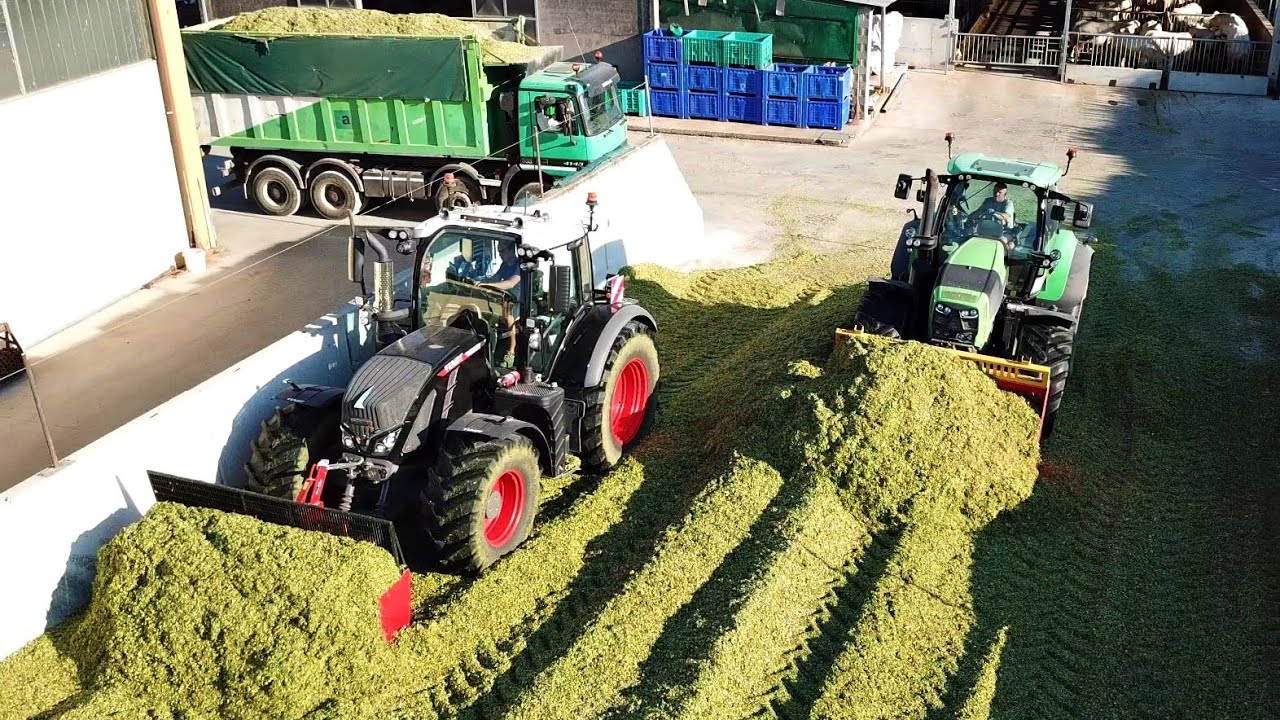 Fendt 720 Black | Deutz Fahr 7250 TTV | Trincea Insilato 2022