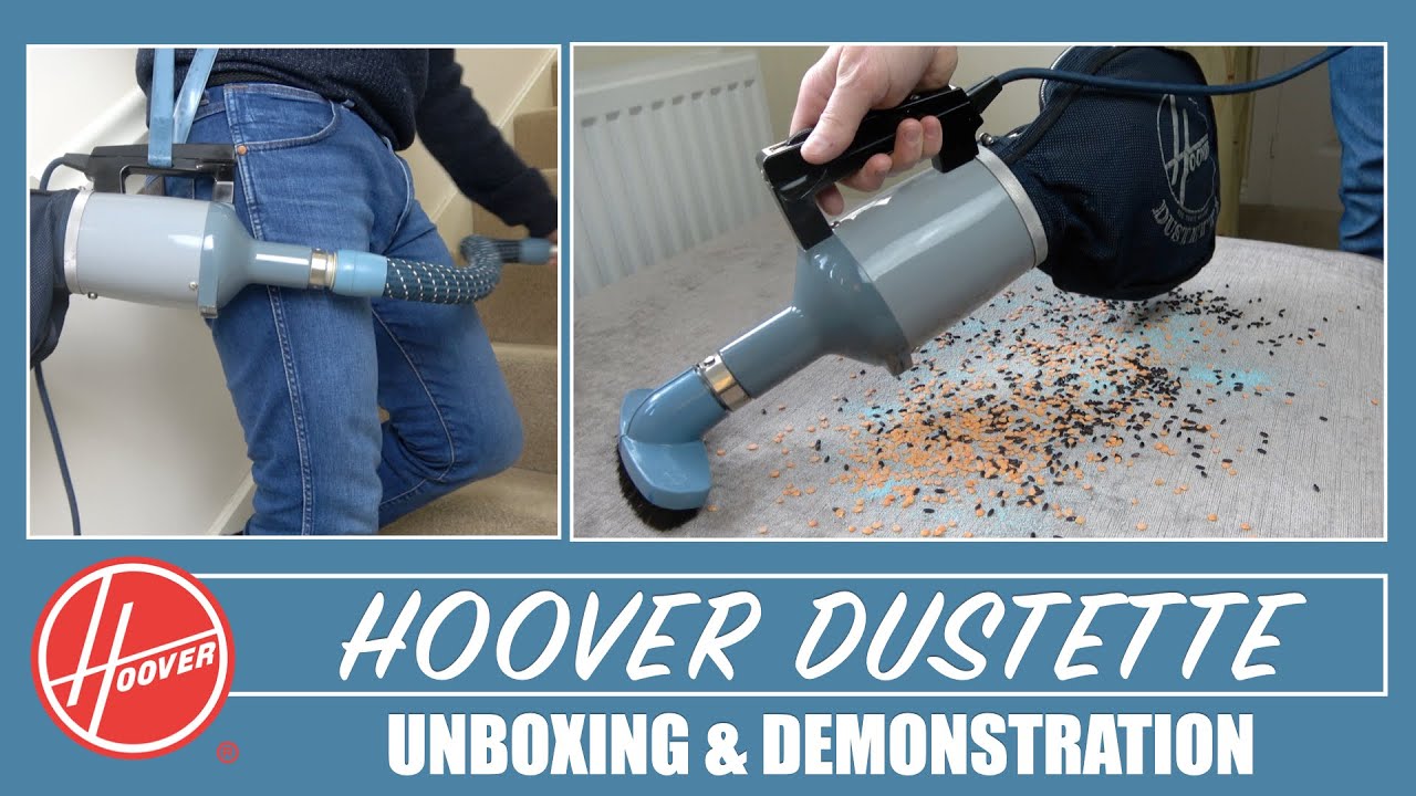 Распаковка и демонстрация пылесоса Hoover 2614 Dustette