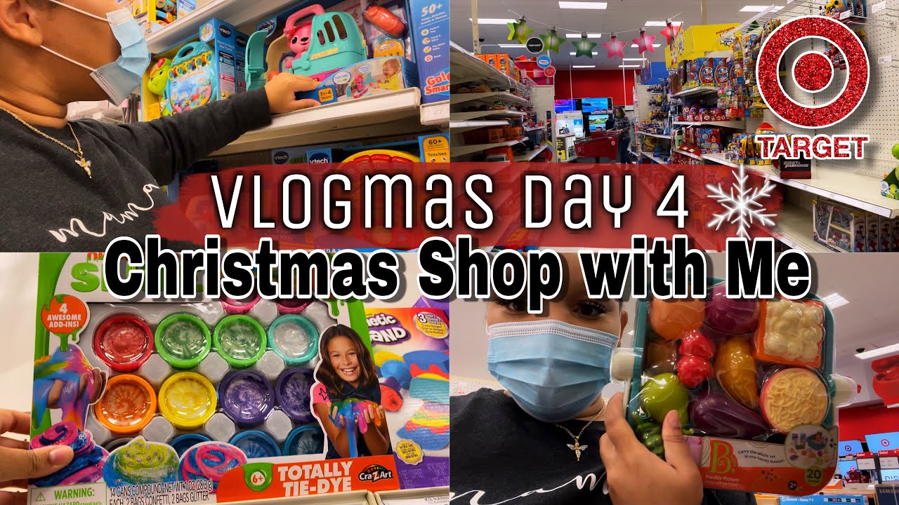 Vlogmas, день 4🎄 | Пойдем со мной за рождественскими покупками для моих ЧЕТЫРЕХ детей 🎁