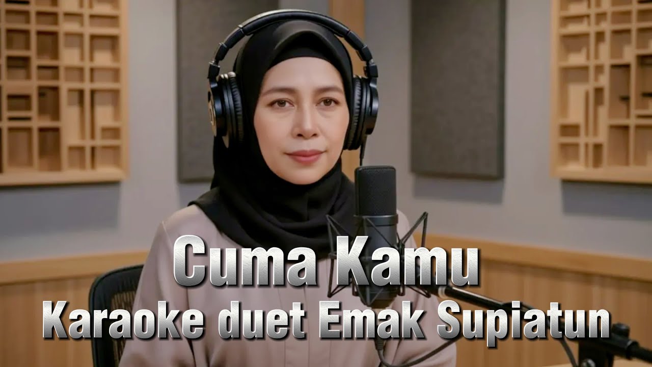 CUMA KAMU KARAOKE DUET EMAK SUPIATUN #cintasenikaraoke @kabartis @Suherman.S @lanakreatif
