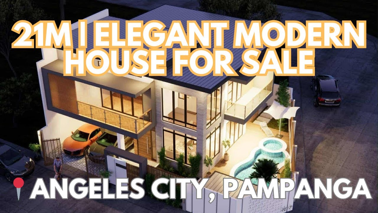 🏡 ₱21M Modern Elegant House with Swimming Pool for Sale in Angeles, Pampanga | HOWIETV HOUSE TOUR