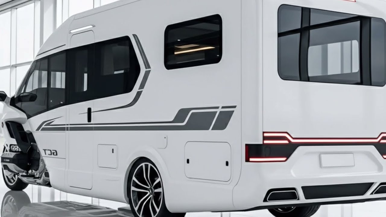 Роскошь на трёх колёсах! Обзор Honda Gold Wing GCT Trike Camper 2027 года.