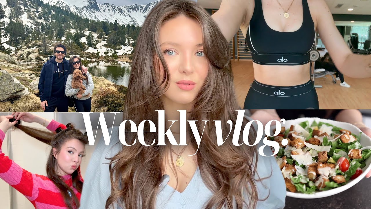 UNE SEMAINE DANS MA VIE | Recette, Tuto Bigoudis & Rando à la montagne | SleepingBeauty