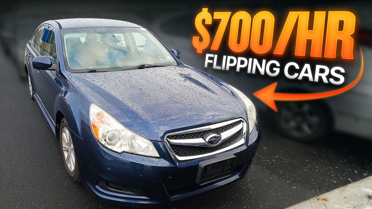 $1k To $100,000 Flipping Cars - More money more problems