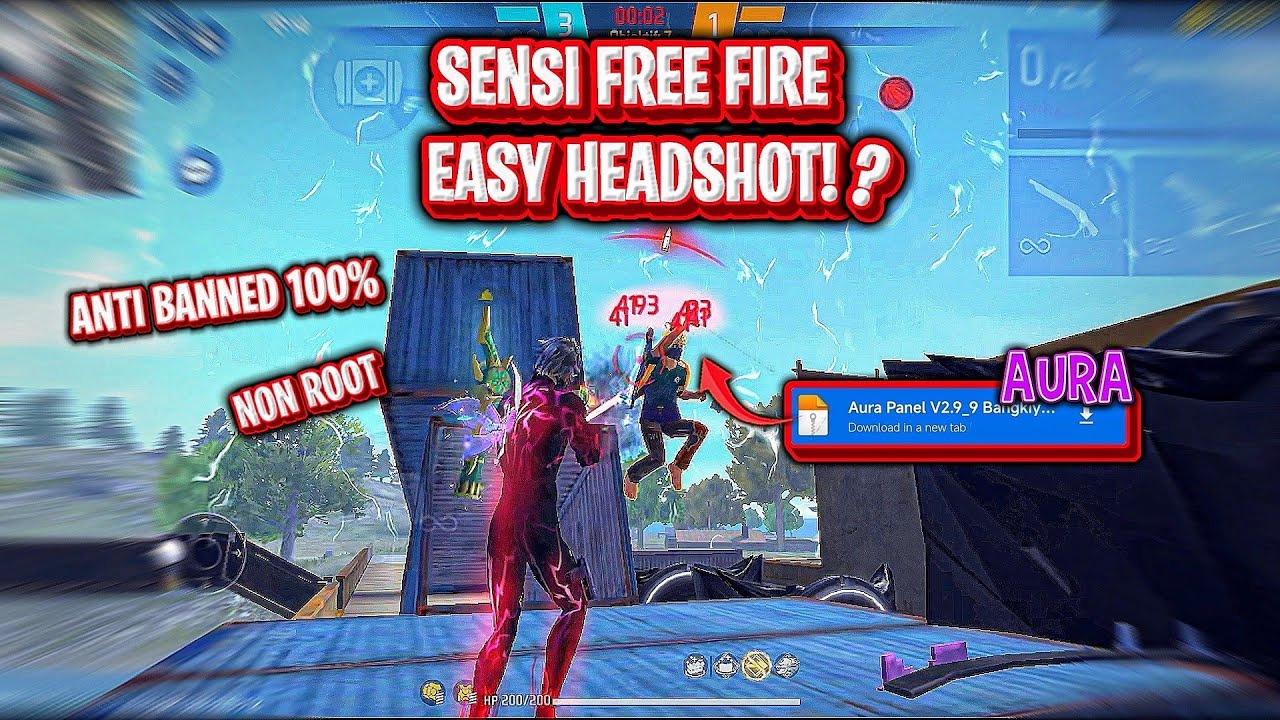 APK SENSI FF EASY HEADSHOT 2026 ANTI BANNED⁉️APK SENSI FF EASY HEADSHOT 2026 NO PW ⁉️ AIM SAKRAL ⁉️