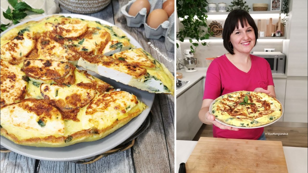 Frittata di ricotta, facile e genuina