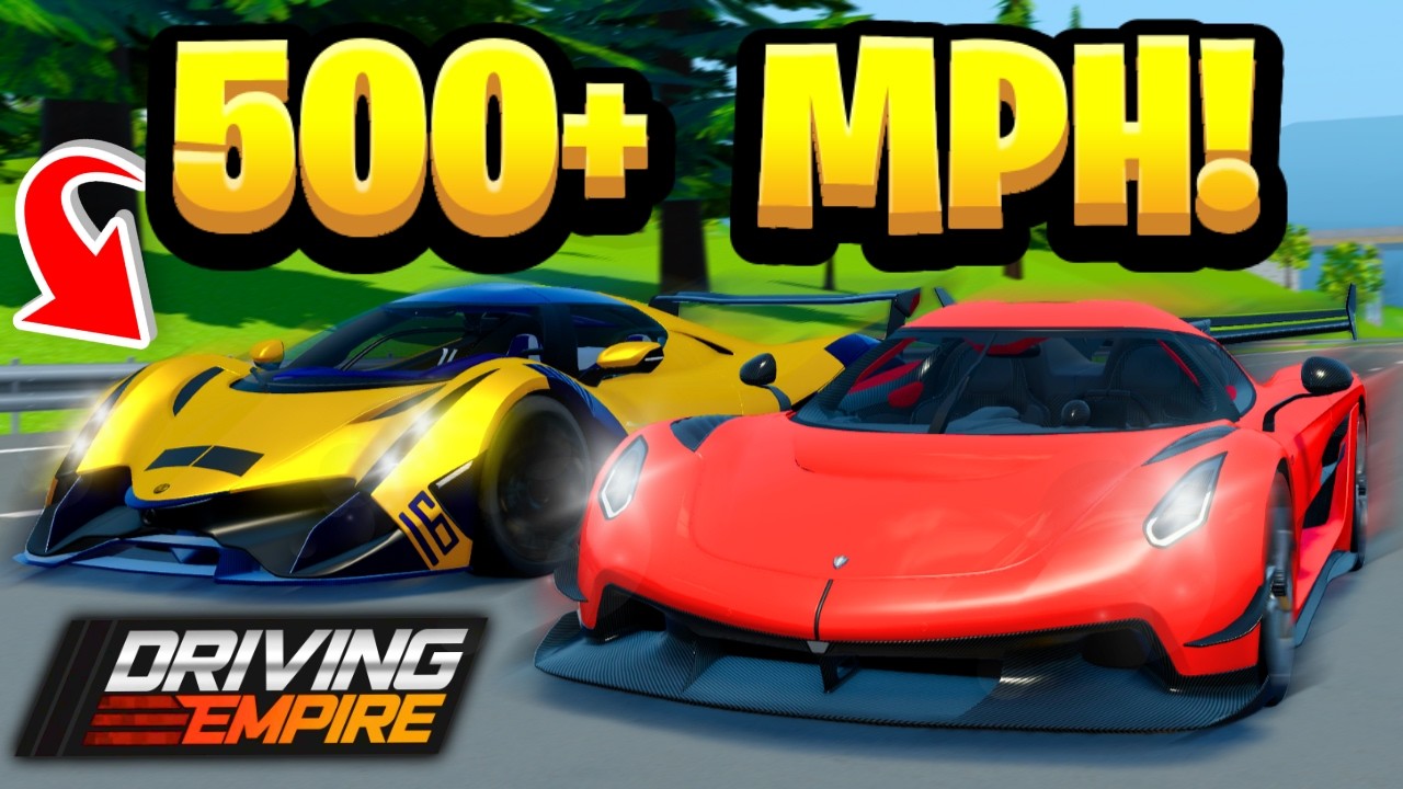 Building The FASTEST Cars In Driving Empire!