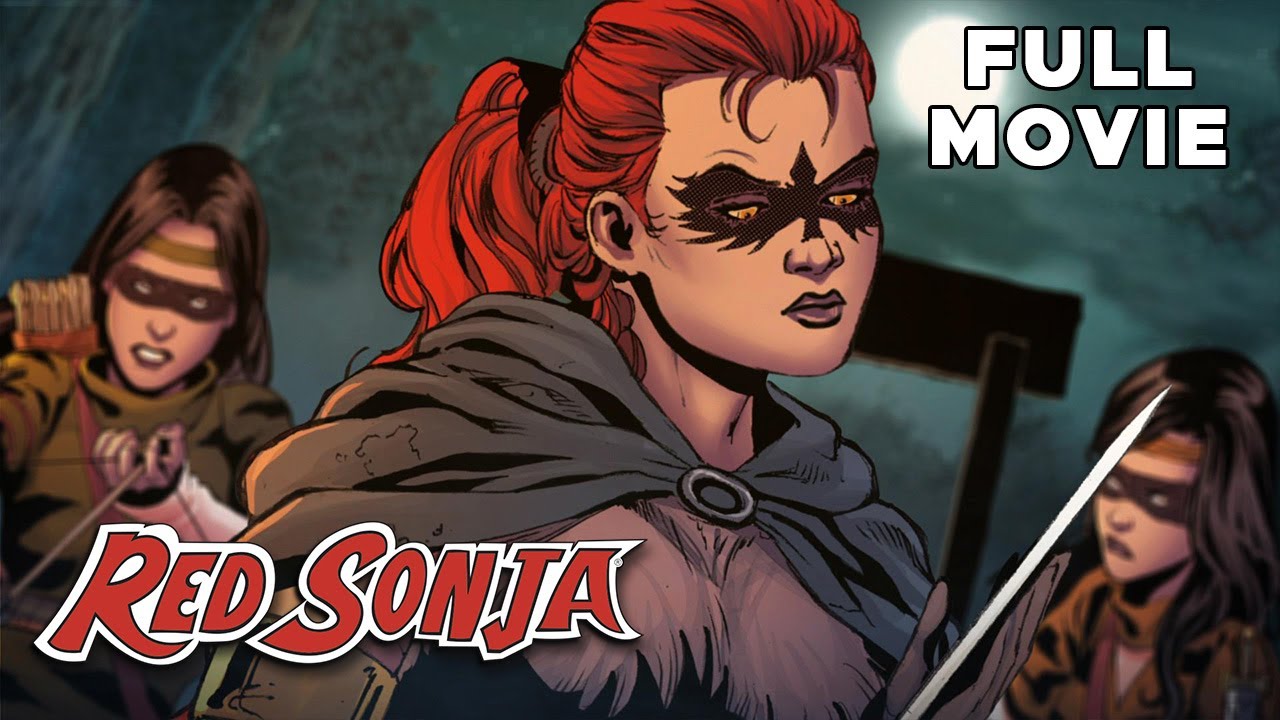 Red Sonja: Queen Of Plagues | FULL MOVIE | Misty Lee | Comic Book Adult Animation Action Fantasy