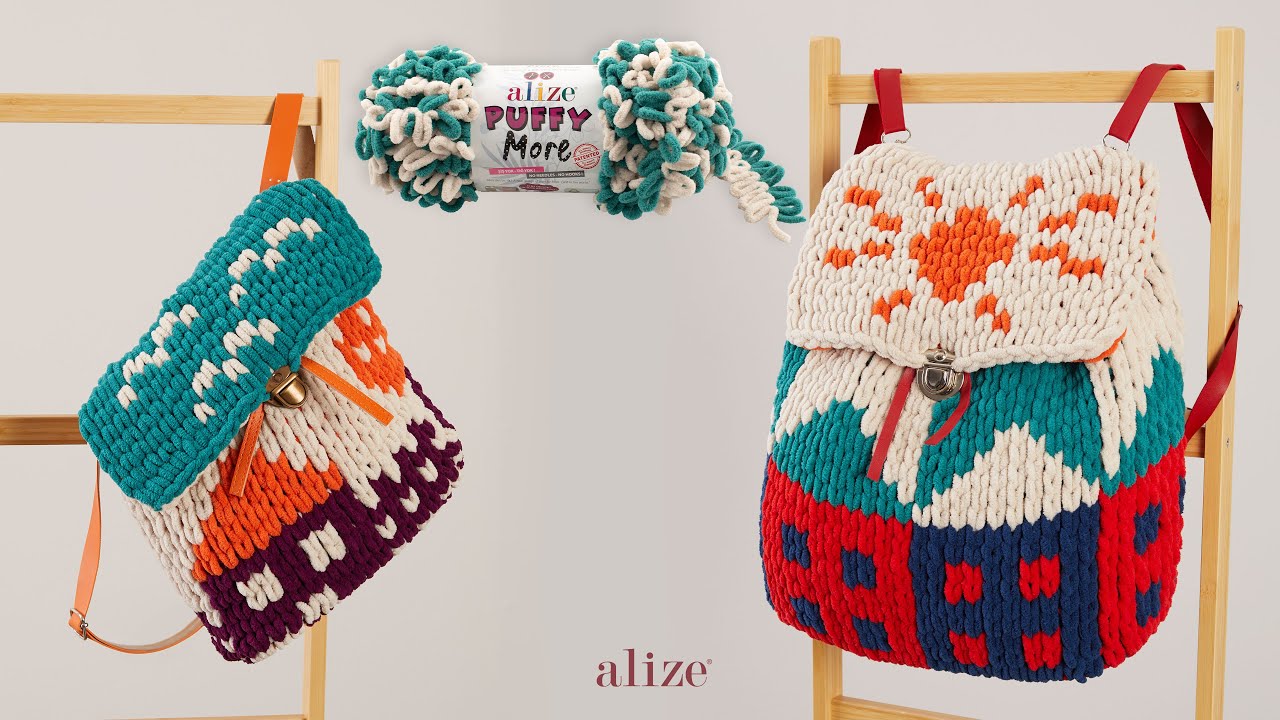 Детские рюкзаки с Alize Puffy More