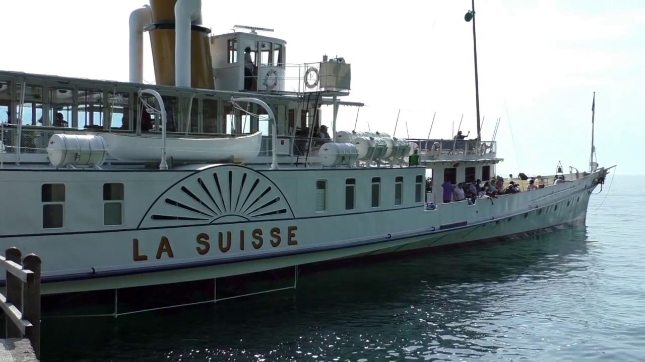 Dampfschiff La Suisse 1910 Battello a vapore Lago Lemano