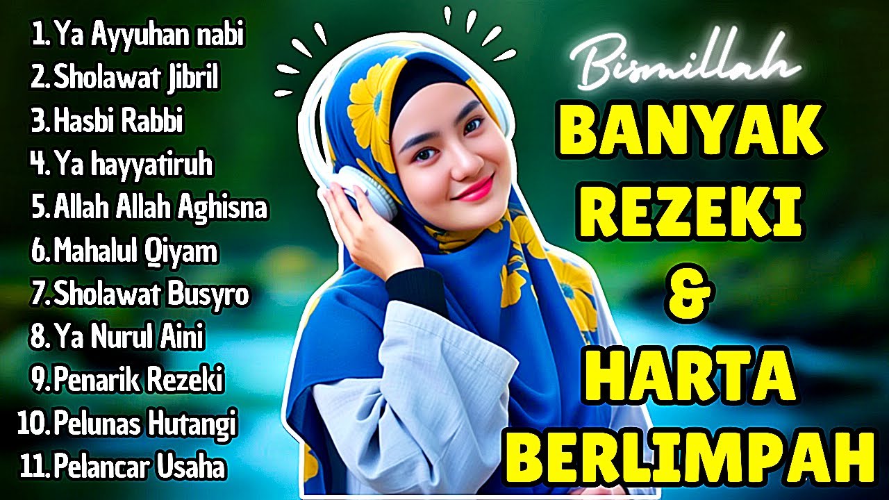 SHOLAWAT VIRAL TERBARU 2025 | SHOLAWAT NABI PENARIK REJEKI | Sholawat Jibril, Sholawat Burda, Nariya
