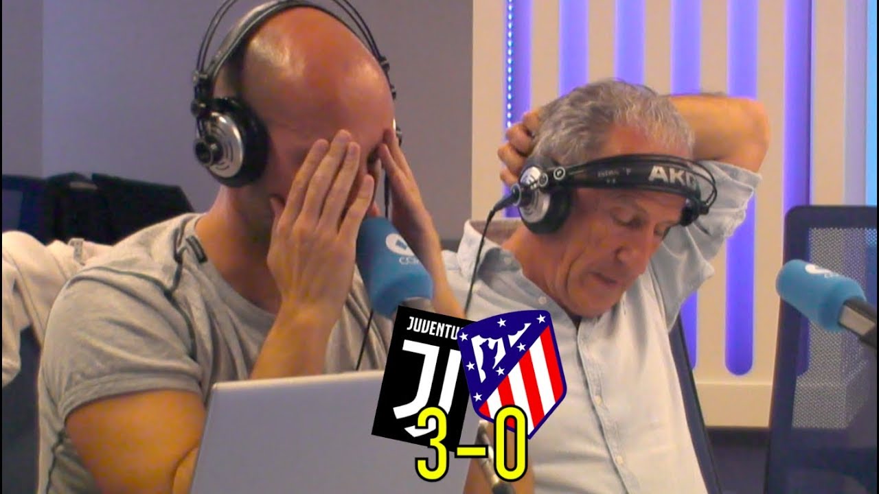 La noche MÁS DURA para los atléticos | Reacción de Petón y Miró con la narración de Rubén Martín
