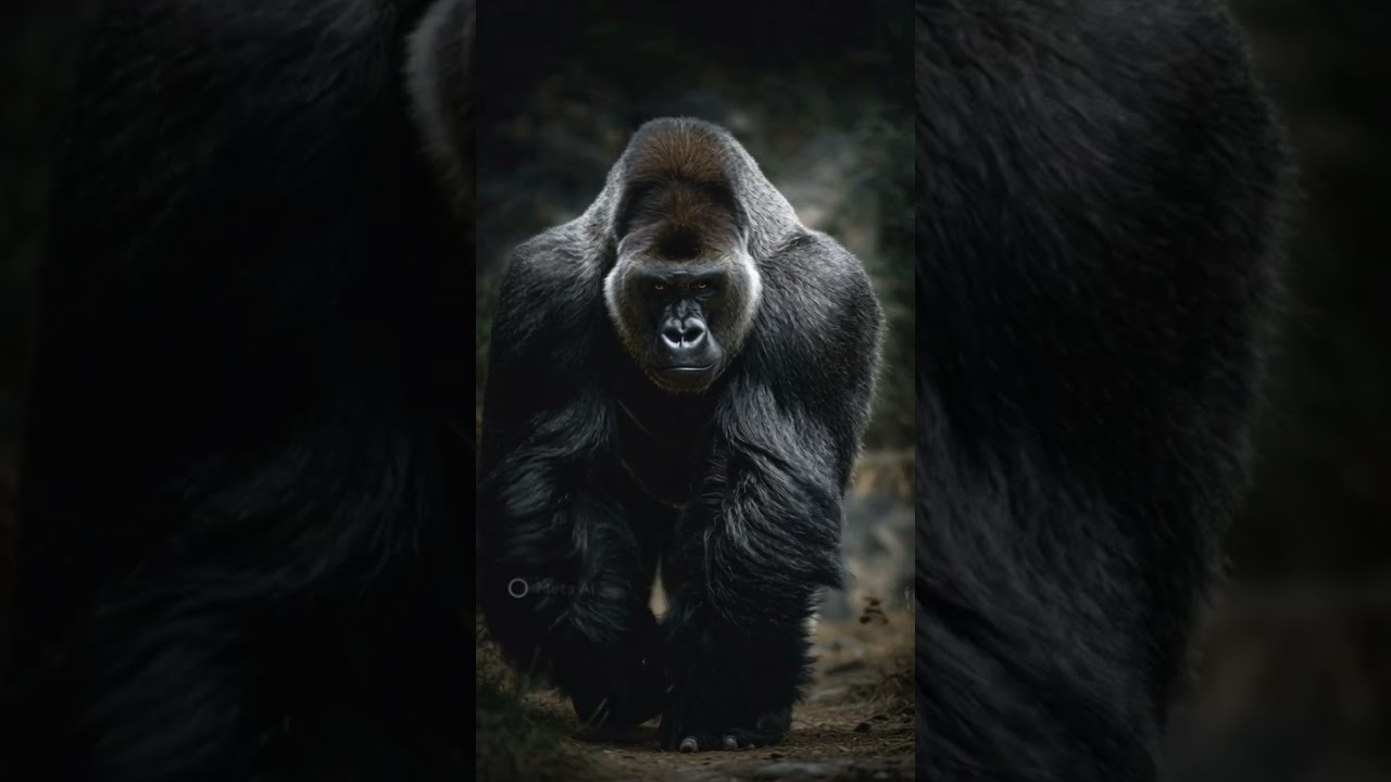 Gorilla Power Shot | AI Animal Shorts 