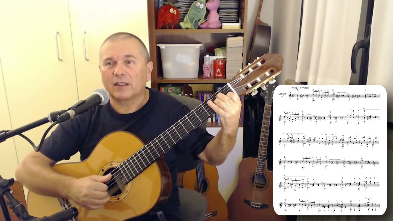 Julio Sagreras - Le seconde lezioni di chitarra - Videolezione 11