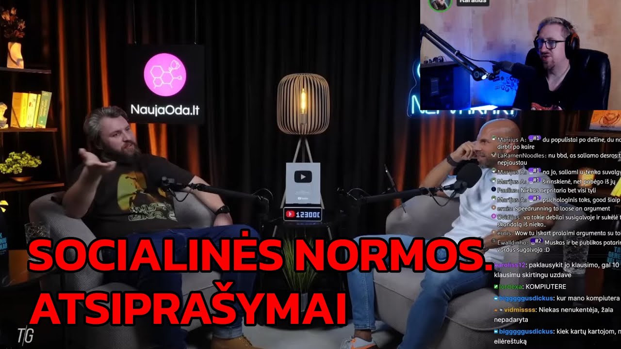 Klajumas. Ko verti atsipra&scaron;ymai? Socialinės normos. Hipokritai influenceriai. | Karalius Reaguoja