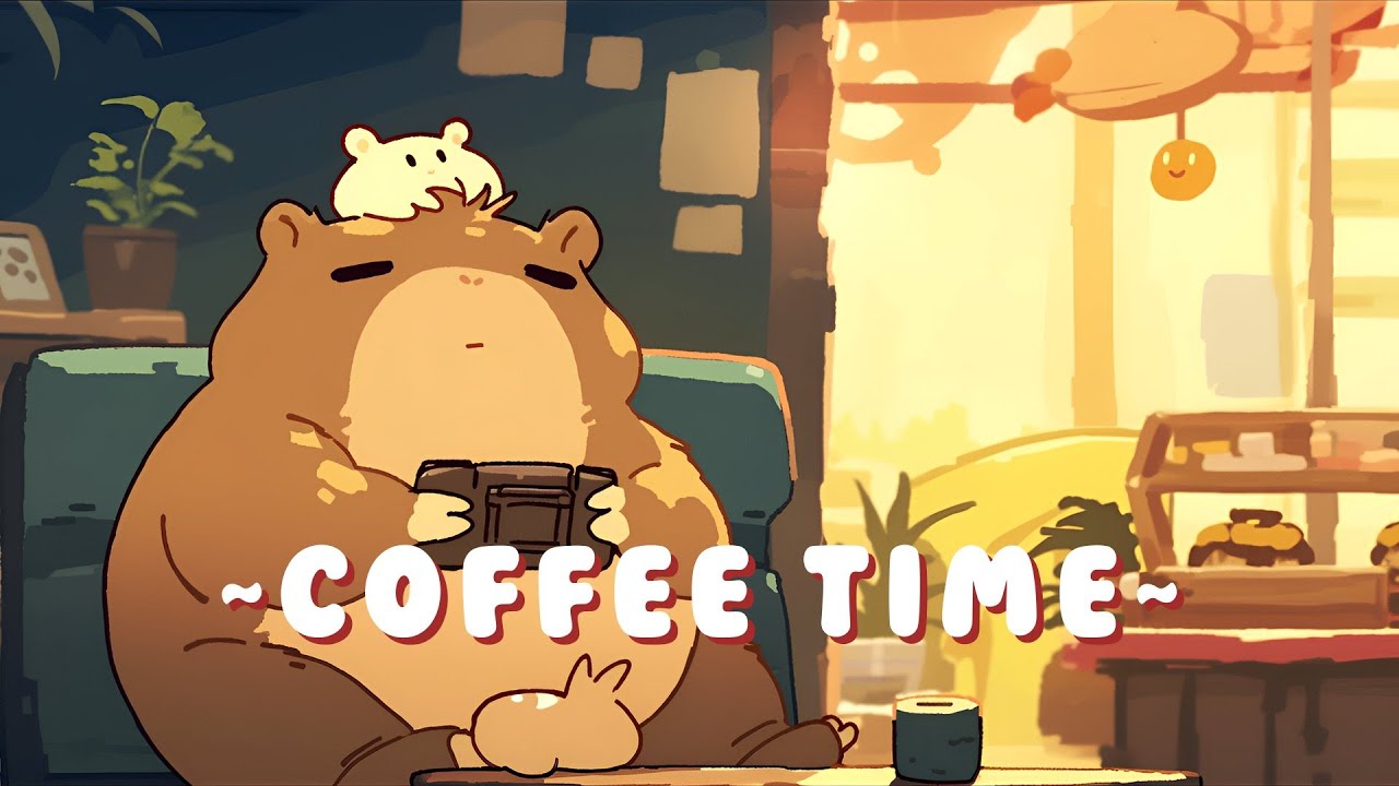 Capybara Beats Radio | Calming Beats & Melodies 🦫 🎧 ✨