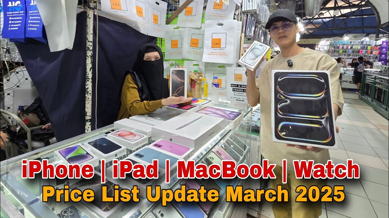 iPhone, iPad, MacBook, Apple watch Price List Update March 2025 | GreenHills