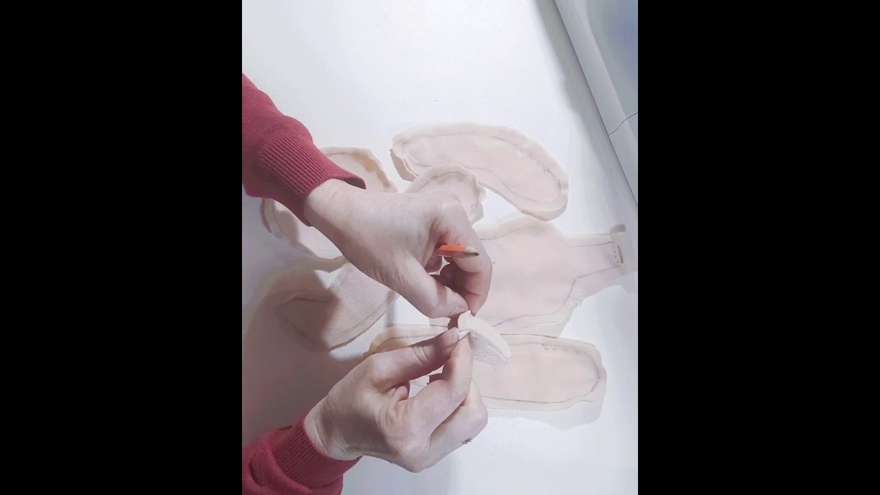 Création pas à pas d'une poupée chiffon articulée : Partie 2