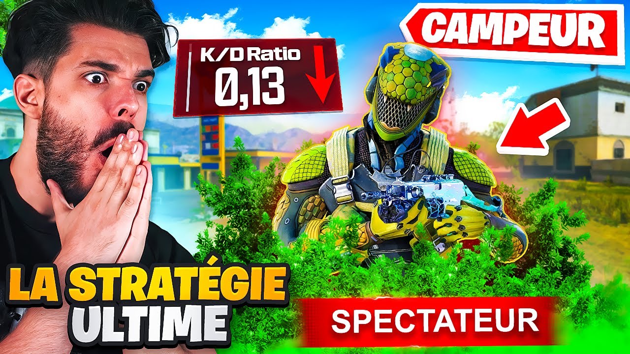 JE SPEC LA TECHNIQUE #1 DES CAMPEURS sur WARZONE
