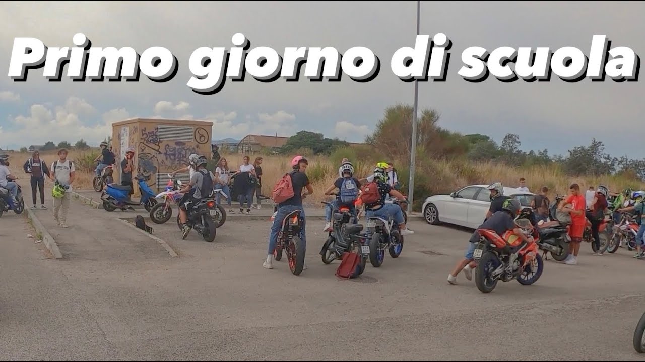 Primo giorno di scuola😈🔥+ Crash🤕+Fuga dalla polizia👮‍♂️🔞