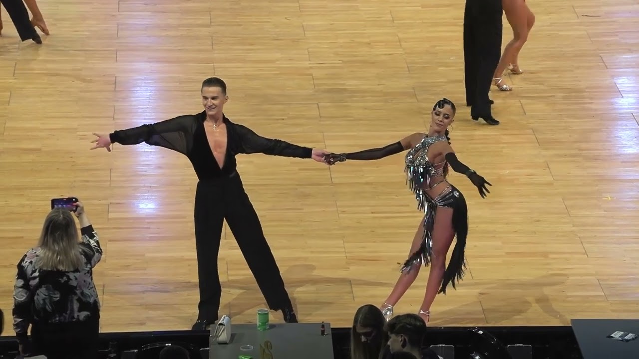 Deivydas Kuoga - Izabelė Čereškaitė, LTU | WDSF Open, Youth, LA (#AmberCouple2025)