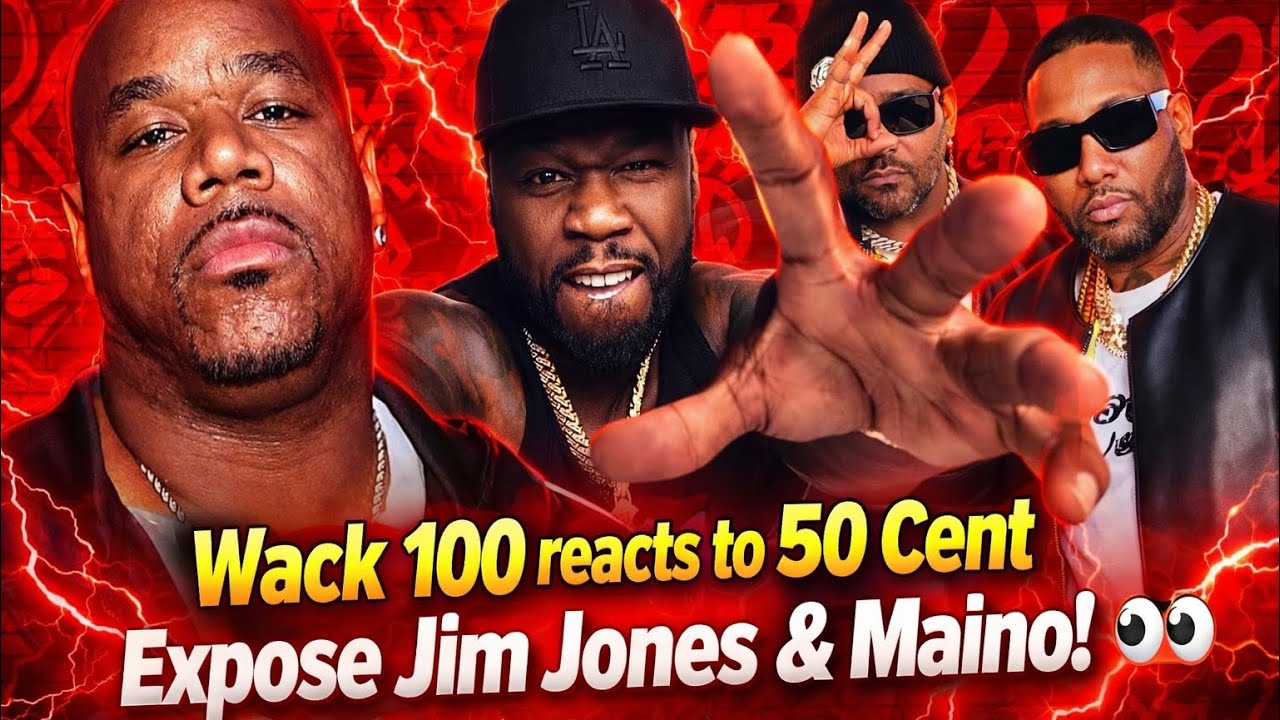 🔥 Wack 100 COOKS Jim Jones And Maino After 50 Cent Says They&rsquo;re SQUATTING And Owe $250K‼️😳👀