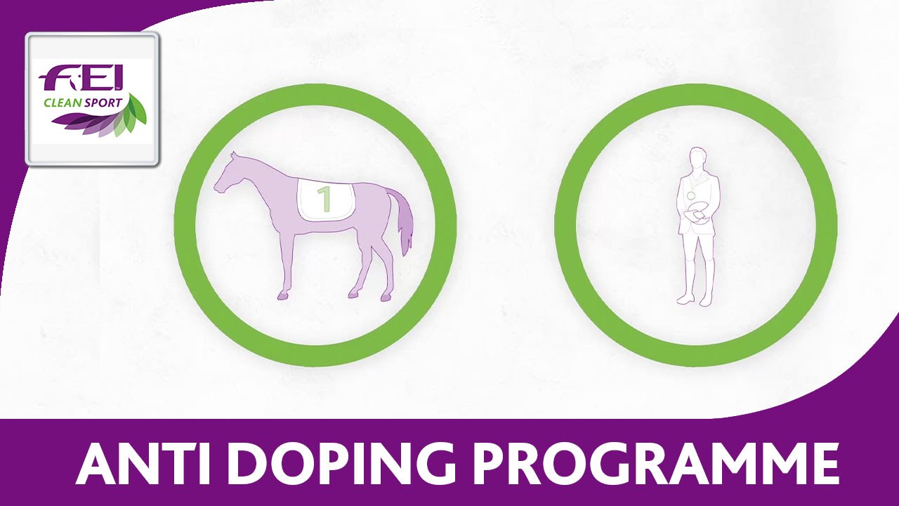 Anti-doping programme for all equestrian athletes