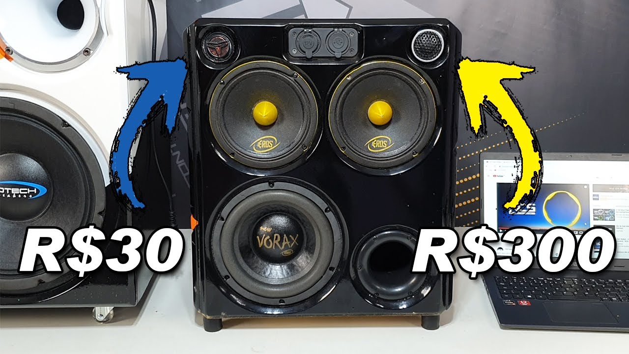 TWEETER DE R$30 vs R$300 | QUEM VENCE?
